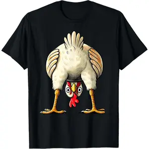 Funny Chicken Owner Hen Decoration Costume Outfit Funny T-Shirt