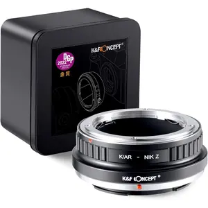 K&F Concept Lens Mount Adapter K/AR-NIK Z Manual Focus Compatible with Konica Auto-Reflex (AR) SLR Lens to Nikon Z Mount Camera Body