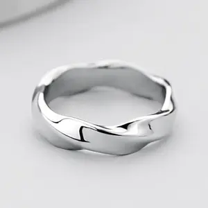 Men Minimalist Solid Ring Stainless Steel Fashion Punk Jewelry Gift For A Stylish Look Personality