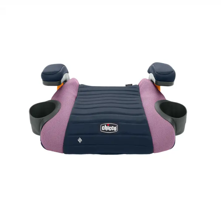 GoFit ClearTex Backless Booster Car Seat - Orchid