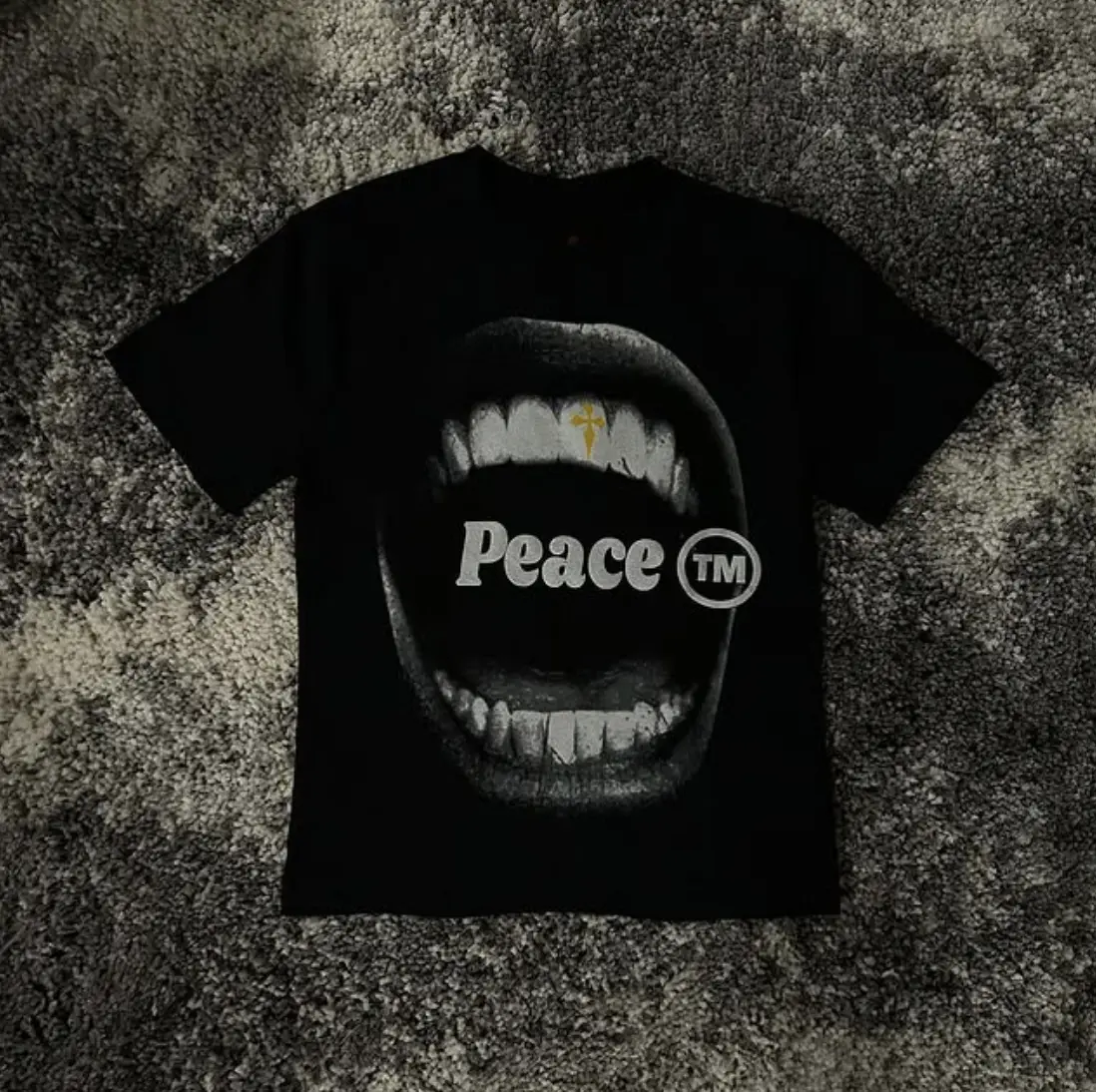 Peace T-Shirt, Gifts Shirt, Unisex Vintage Graphic Tees Gothic Grunge Y2k Emo Scene Amity Affliction Style Clothes Men Women Streetwear