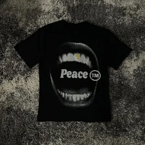 Peace T-Shirt, Gifts Shirt, Unisex Vintage Graphic Tees Gothic Grunge Y2k Emo Scene Amity Affliction Style Clothes Men Women Streetwear