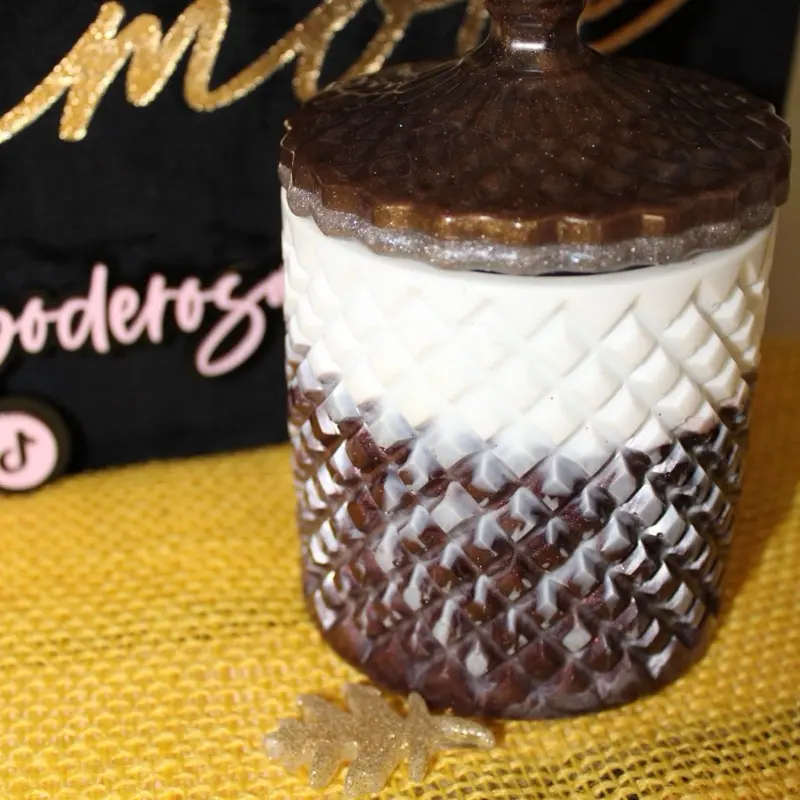 Medium size Epoxy Jar Canister