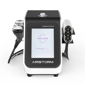 Aristorm S-Shape 4-in-1 Ultrasonic Cavitation & RF LED Lipo Laser System