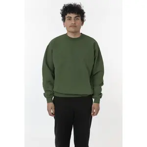 HF07GD - 14oz. Garment Dye Heavy Fleece Pullover Crewneck Sweatshirt