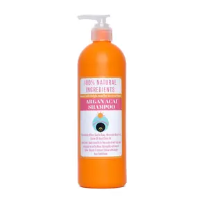 Sunny In Denbigh Argan Açaí Shampoo - 100% Natural Ingredients, Hydrating Formula, Cleansing Action, Suitable for All Hair Types