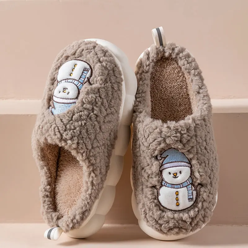 Snowman Slippers