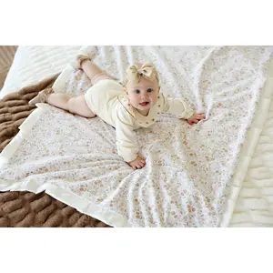 Dainty Floral Blanket