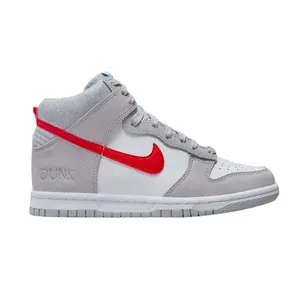 Nike Dunk High Athletic Club Grey Red (GS) (kids) by StockX