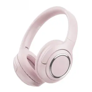 MOKATA  Bluetooth Headset Game Bass HiFi Stereo Foldable with Mic Noise Reduction 25H Wireless Headphones for Phone PC Laptop