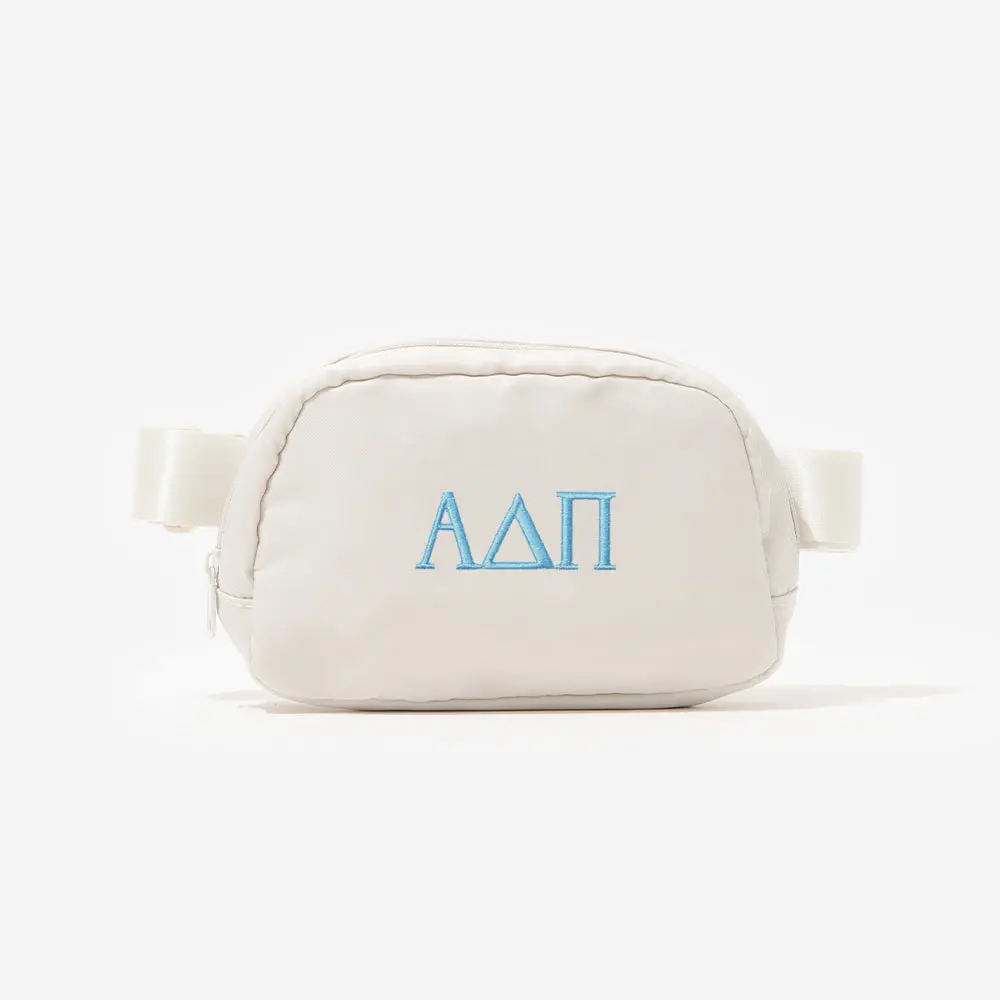 Alpha Delta Pi Belt Bag | Champagne