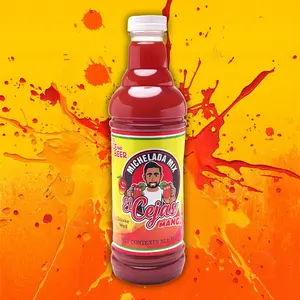 El Cejas Mango Michelada Mix Cocktail Mixer 1 Liter