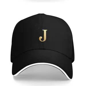 Navy Blue 'J' Baseball Hat Featuring an Adjustable Strap, Made from Lightweight And Breathable Quick-Dry Material, Perfect for Outdoor Activities And Travel, Casual Wear, And Stylish Looks.