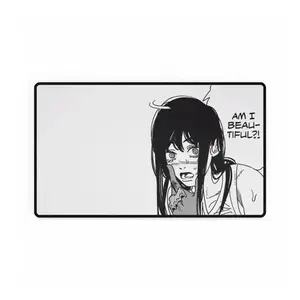 Chainsaw Man Yoru War Devil Asa Mitaka Graphic Desk Mat, Gamer Gift, Anime Desk Accessory, Large Mouse Pad