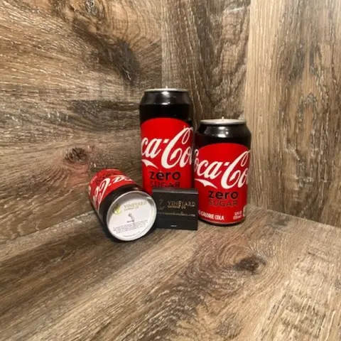 Vineyard Candle Co - Coca Cola Zero Scented Soy Wax Candle - 7.5, 12, 16oz