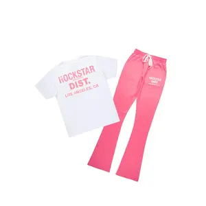 Dalasia 2.0 White/Pink T-Shirt Track Set