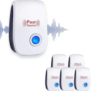 Ultrasonic Pest Repeller 6 Pack, Pest RepellentUltrasonic Plug in Insects Electronic Pest RepellentRodent Repellent Indoor Pest Control for HomeKitchen Office