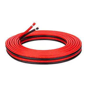 10 Gauge Wire -  100 FT 10/2 Gauge Tinned Copper Low Voltage Wire Electrical Wire Cable for Solar Panel Car Audio Automotive Trailer Marine Harness Wiring 10AWG 100Ft
