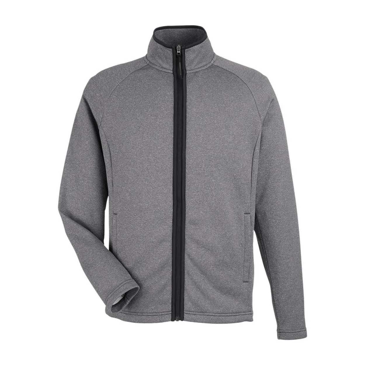 CORE365 Venture Heathered Stripe Full-Zip