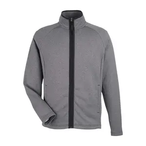 CORE365 Venture Heathered Stripe Full-Zip