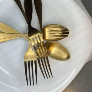 Stainless Steel Spoon & Fork Set”