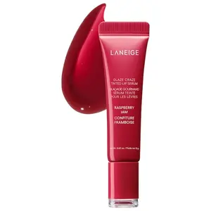 LANEIGE  Glaze Craze Tinted Polypeptide Lip Serum Raspberry Jam - Sheer Red