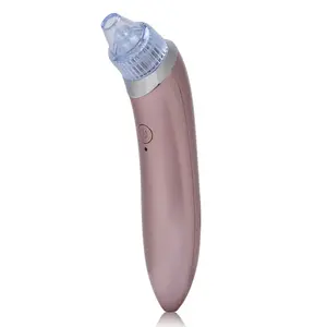 Rechargeable Acne Blackhead Remover Vacuum Suction Device Pore Cleaner Beauty Machine Rose Gold