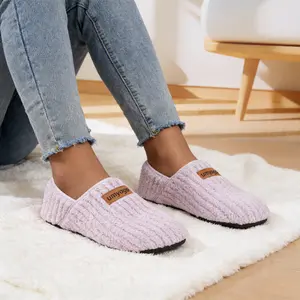 Soft Comfortable Warm House Slippers, Cozy Winter Scuff Slippers for Women  Men, Stylish Home Indoor Slippers, Warm & Soft Footwear for Fall Winter, Ideal for Relaxing at Home