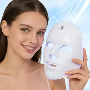2027 New LED Light Therapy Mask for Facial Skin Repair, Acne Treatment, Anti-Wrinkle, Portable Skincare Tool, Facial Beauty Machine, USB Rechargeable, Home Beauty Set