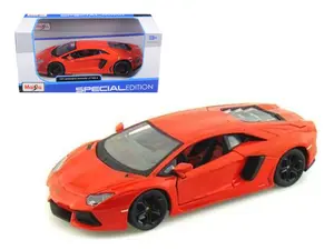 2011 Lamborghini Aventador LP700-4 Orange 1:24 Diecast Model Car - Maisto 31210OR