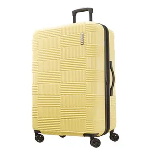 American Tourister Hardside Checked Spinner Suitcase - Yellow American Tourister Hardside Checked Spinner Suitcase - Yellow