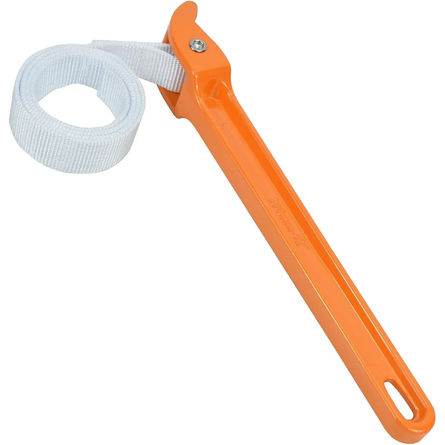 CENWOTL 12-in Adjustable Nylon Strap Wrench, Automotive Car Repair Hand Tool for Oil Filters, Pipes, Showerheads Disassembly & Assembly, 12-Inch