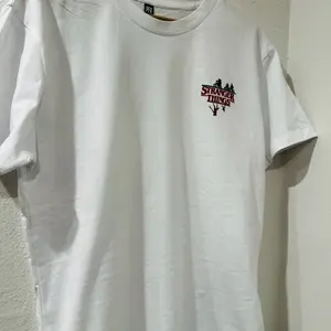Stranger Things Embroidered Cotton T-Shirt