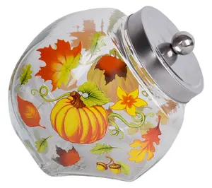 Temp-tations Seasonal 64-oz Glass Countertop Jar with Lid