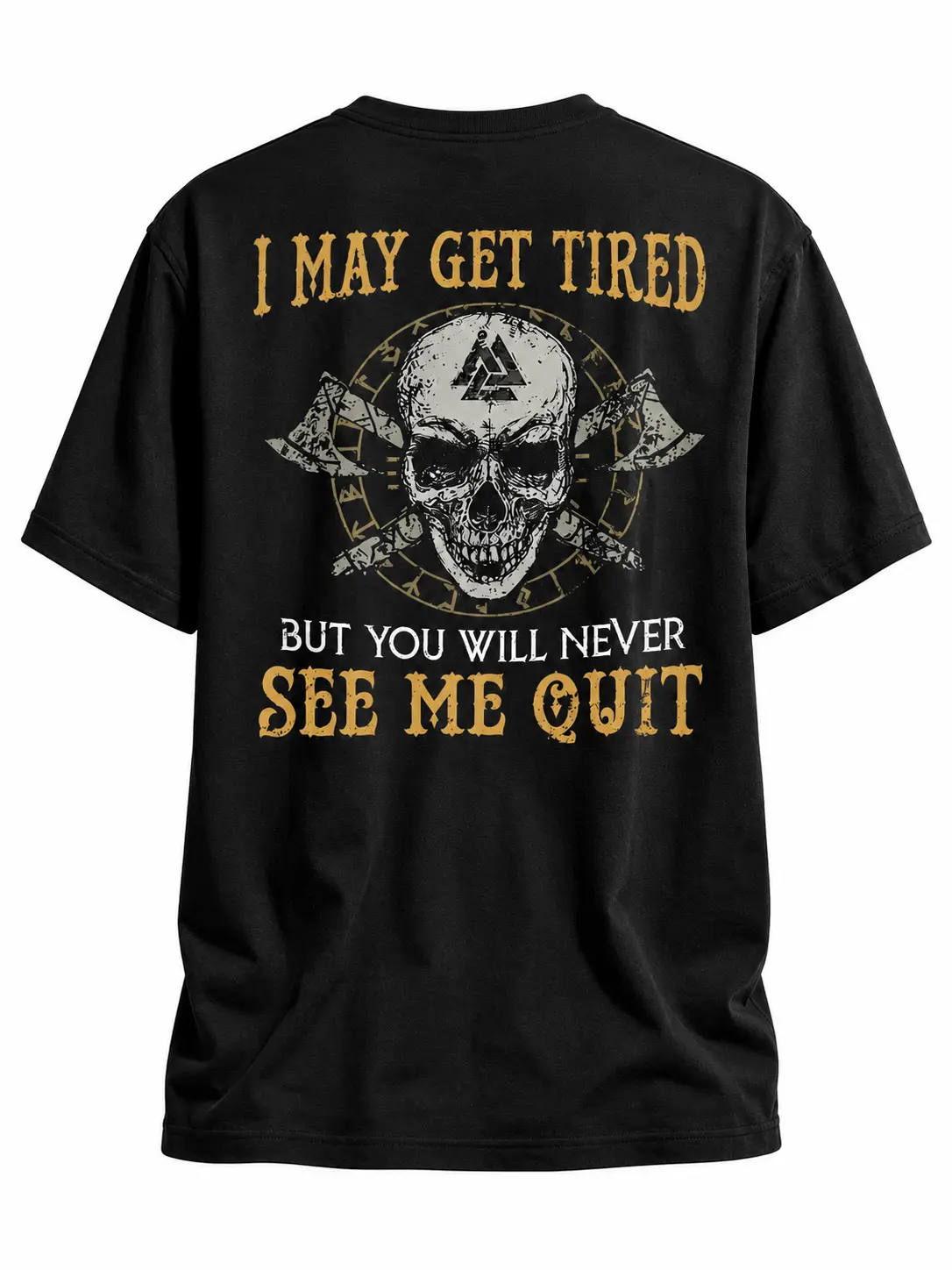 Men's Regular Fit Cotton Short-Sleeve Round Neck Graphic T-Shirt - Biker Gothic Horror Vintage Grunge, Skull Print, Lightweight Pull-On Goth Streetwear Top with Drawstring, Teenage Dirtbag Aesthetic