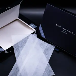 Rugged Fresh Lunar Edge Laundry Bundle - 40 Dryer Sheets & Premium Drawer Box for Midnight Breeze Scent & Modern Man Appeal Household Essentials