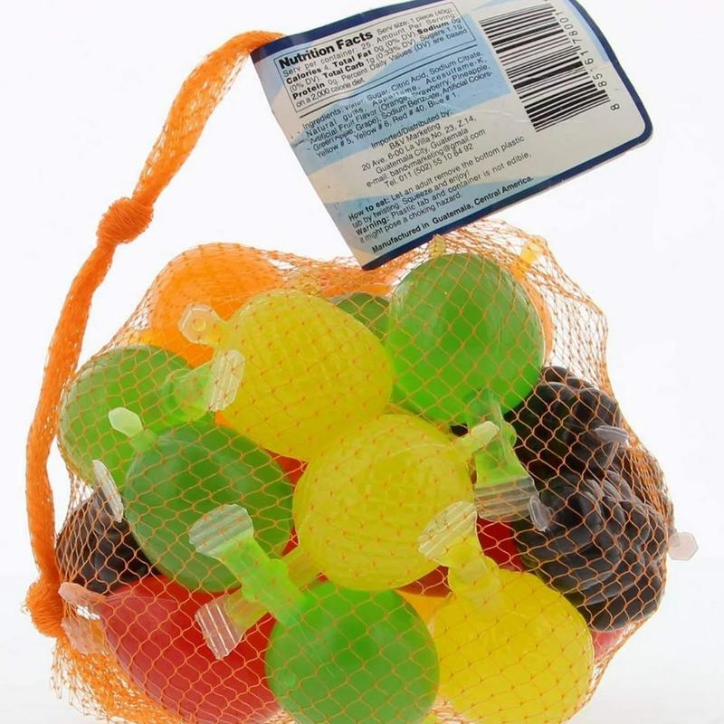 Dely-Gely (2 pack) - Fruit Flavored Squeezable Jellies (20 Ct) - Assorted Flavors Fruit-Shaped Jelly - Viral TikTok Snack Fruit Candy