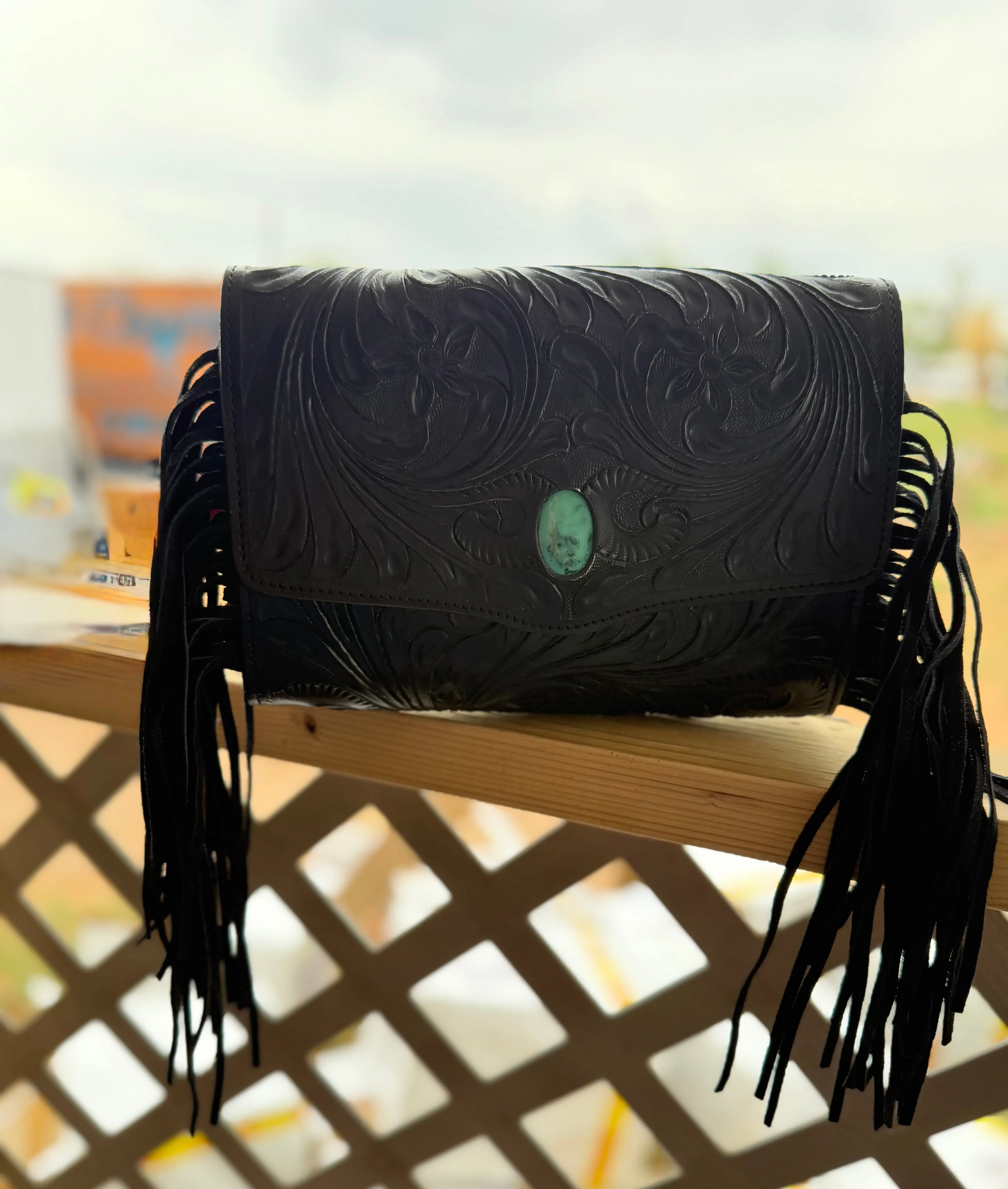 Ranch Royalty Crossbody/Black