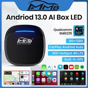 MAX 5.0 CarPlay Box , Android 13.0 Multimedia Video Ai Box, QCM 6225, Support YouTube, Netflix, Mirroring