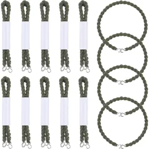 14pcs Boot Blousers Military Elastic Boot Strap Boot Bands Blousing Straps with Metal Hook for Pants Men and Women