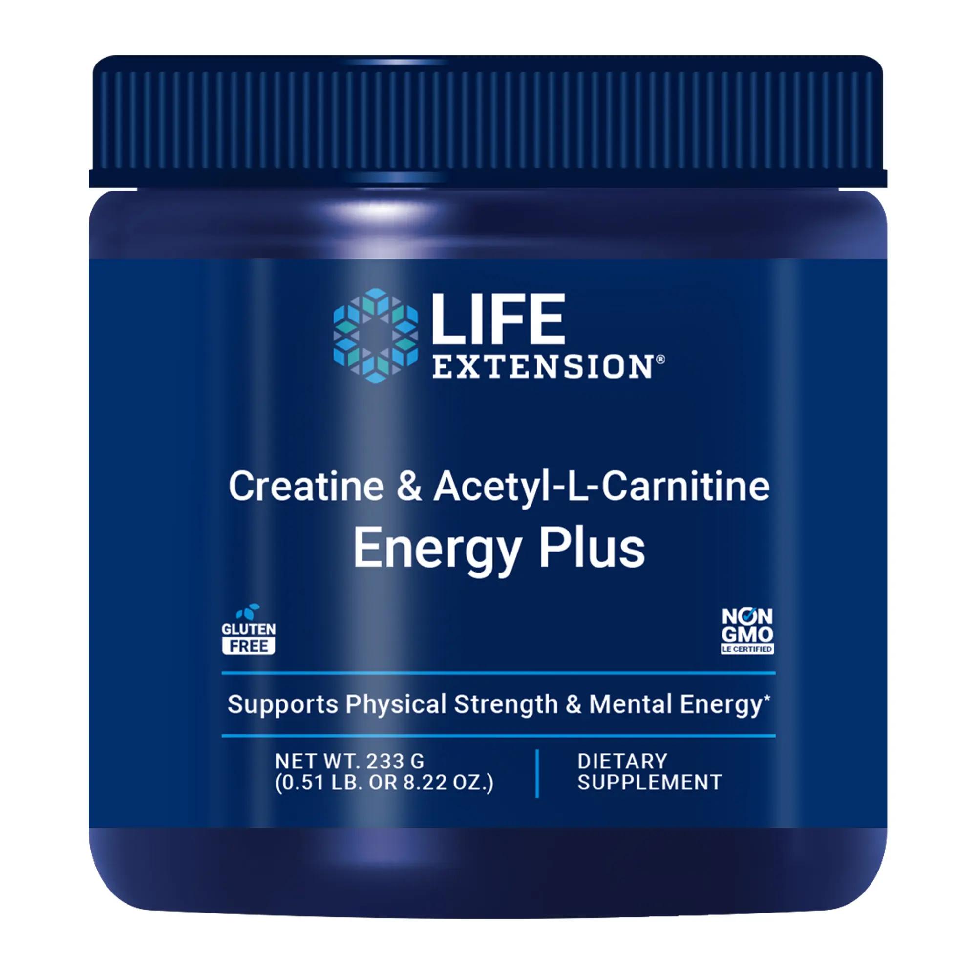 Life Extension Creatine & Acetyl-L-Carnitine Energy Plus 0.51 Lb