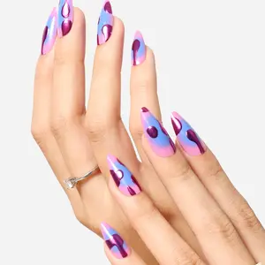 Never Have I Ever | Premium Press On Nails - LAVA LAMP | Reusable, Salon-Quality & Long-Lasting | Glossy Finish | By Taybeepboop