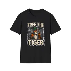 Free The Tiger Golf Shirt | Funny Golf Tee | Golf Humor Shirt | Golf Gift