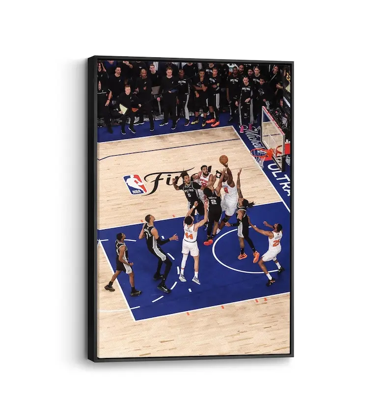 OG Anunoby Putback Wall Art New York Knicks Finals Basketball Poster NBA UnFramed Print Sports Home Decor B253 Birthday Gift