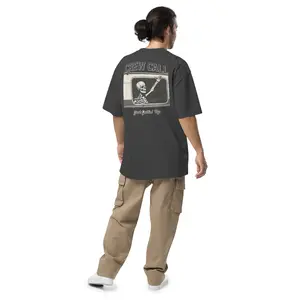 "Just Gettin' By" Crew Call Oversized Faded T-shirt