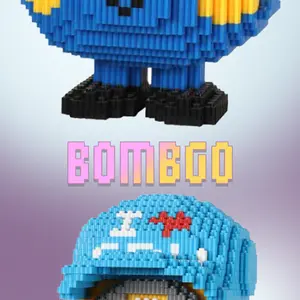 BOMBGO  Building Block, Toys,Birthday Gift,Christmas Gift,Educational Building Blocks,Trend Decoration,Cool Gifts,Brick,Family Bonding BlackFriday Christmas