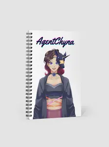 Smiling Chyna the Unicorn Notebook!