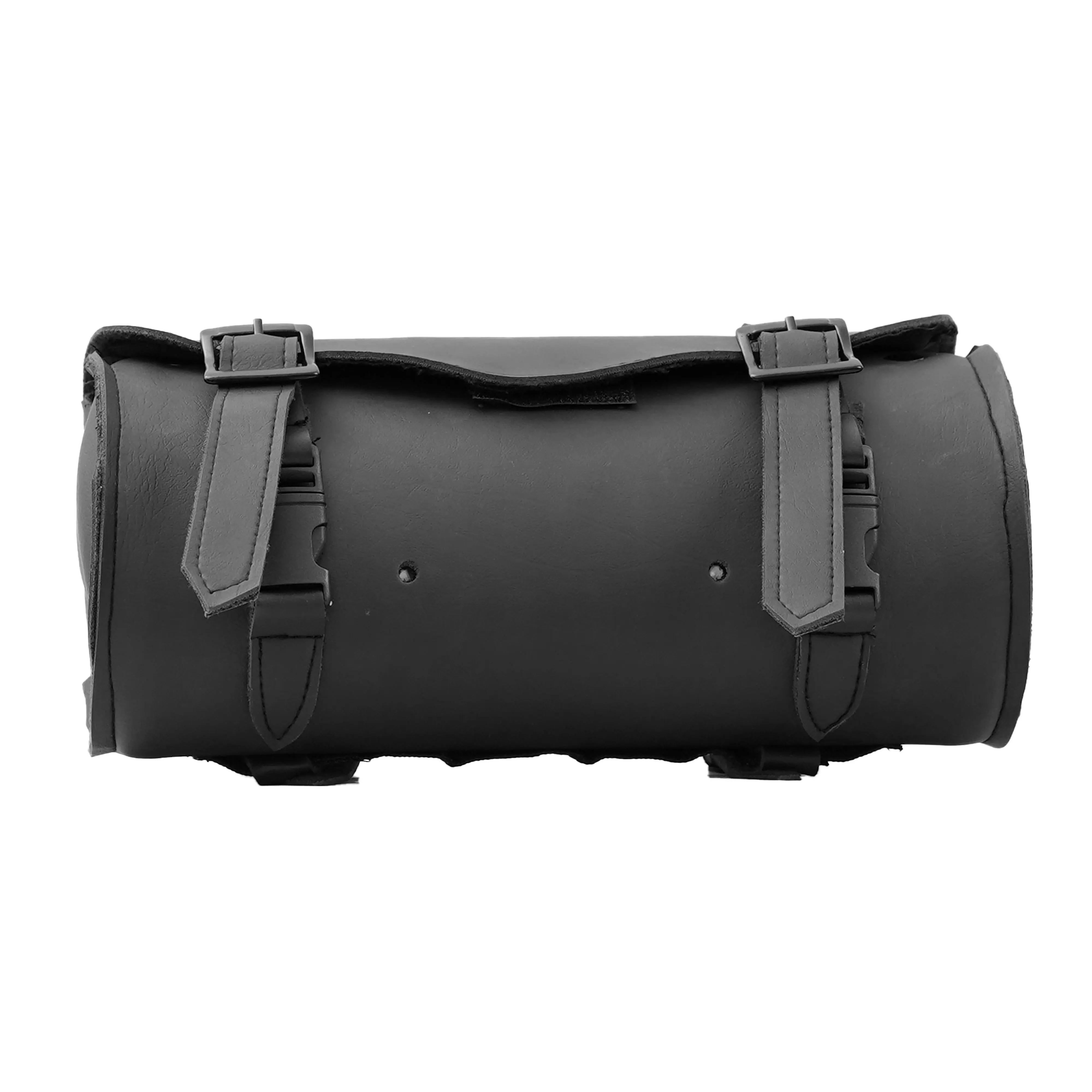 DANIEL SMART TwinGrip Tool Bag - Leather 2-Strap Storage Organizer, Handlebars-Mountable, 11x6x5in Dimensions