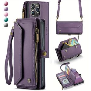 multifunctional phone case with card holder, fashionable phone wallet, phone accessories compatible with iphone 11 12 13 14 15 pro max, cover