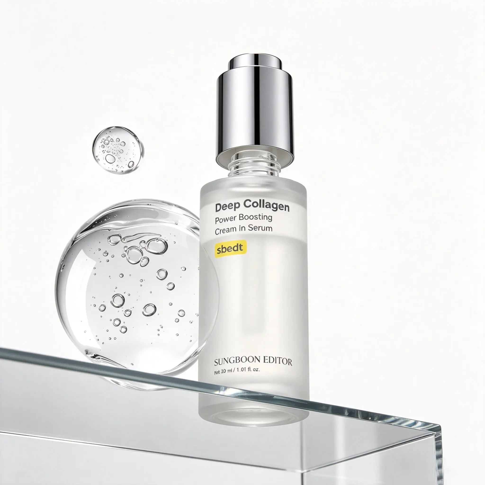 [Sungboon Editor] Filler Serum (30ml/1.01 fl oz) - Deep Peptide, Hyaluronic Acid, Gentle, Moisturize, Firming, Anti-Aging, Soothing for Wrinkles & Fine Lines - Low-Irritating Skincare Essence, Mother's Day Gift Idea